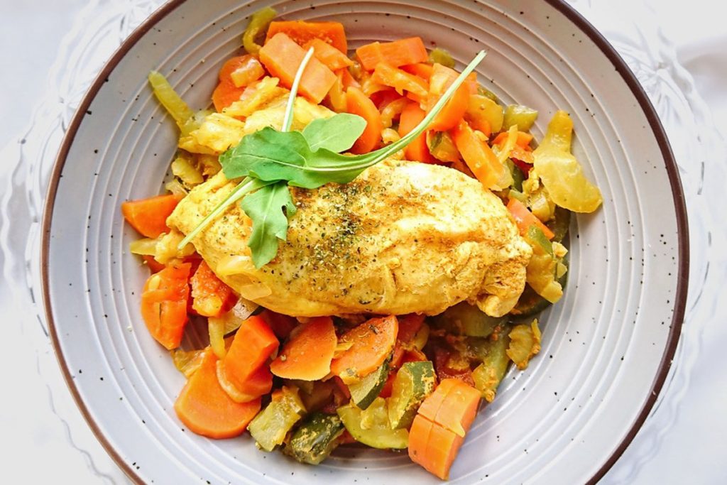 RECETTE POULET À L'ORIENTALE